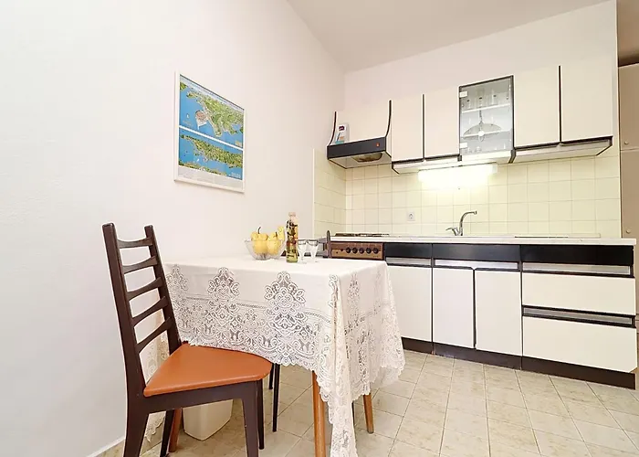 公寓 Cebalo Kor Ula - Two Bedroom With Terrace And Sea View Lana